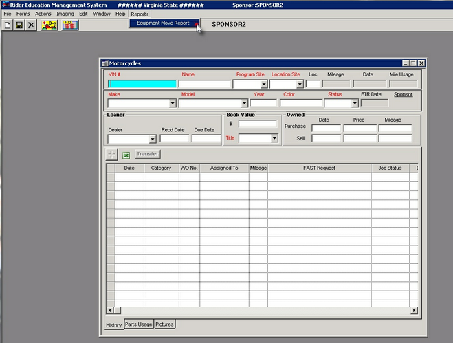 Motorcycles-Reports-EquipmentMoveSelect